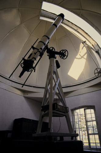 青岛观象台建台时的蔡司天文望远镜